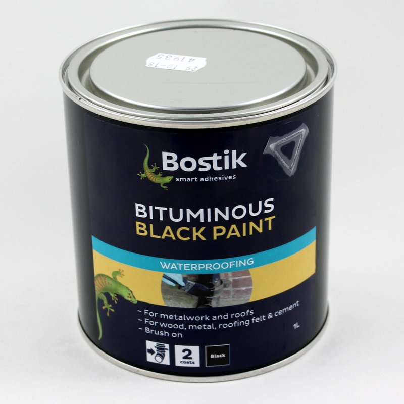 1LTR BOSTIK BITUMEN PAINT Middlewich