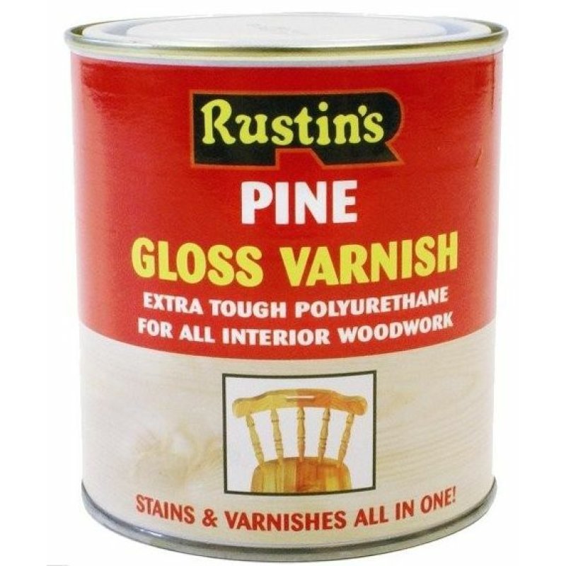 250ML RUS POLY GL PINE VARNISH Middlewich