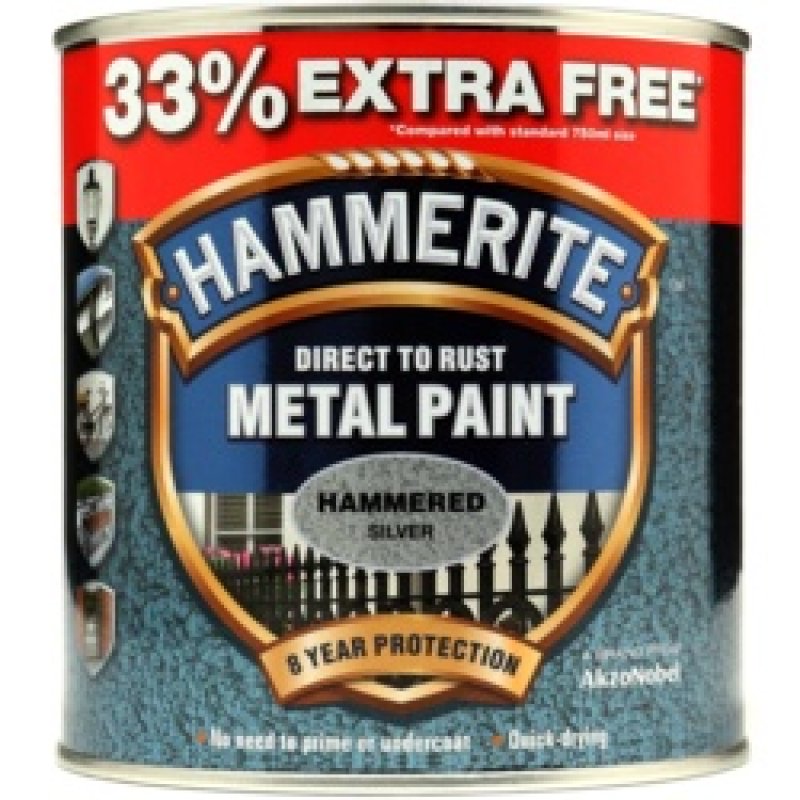 750ML HAMMERITE HAMMERED SILVER 33% | Middlewich
