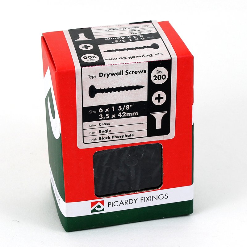 3.5x42MM DRYWALL SCREWS BOX200 Middlewich