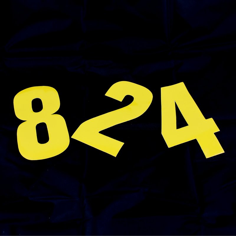 YELLOW WHEELIE BIN STICK ON NUMBERS Middlewich