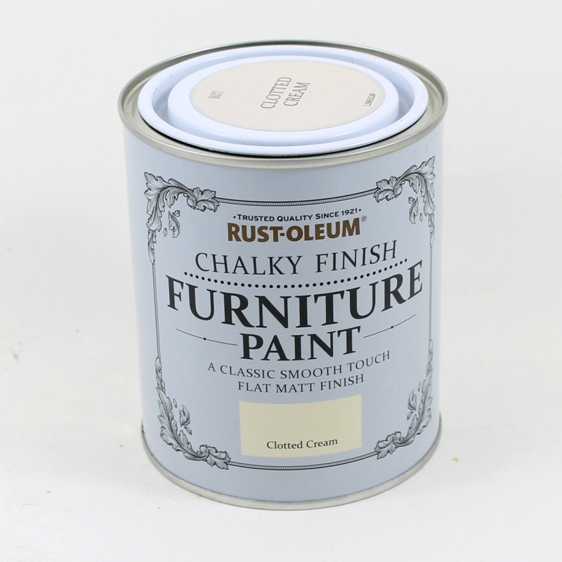750ML CLOTTED CREAM CHALK PAINT RUSTOLEUM Middlewich