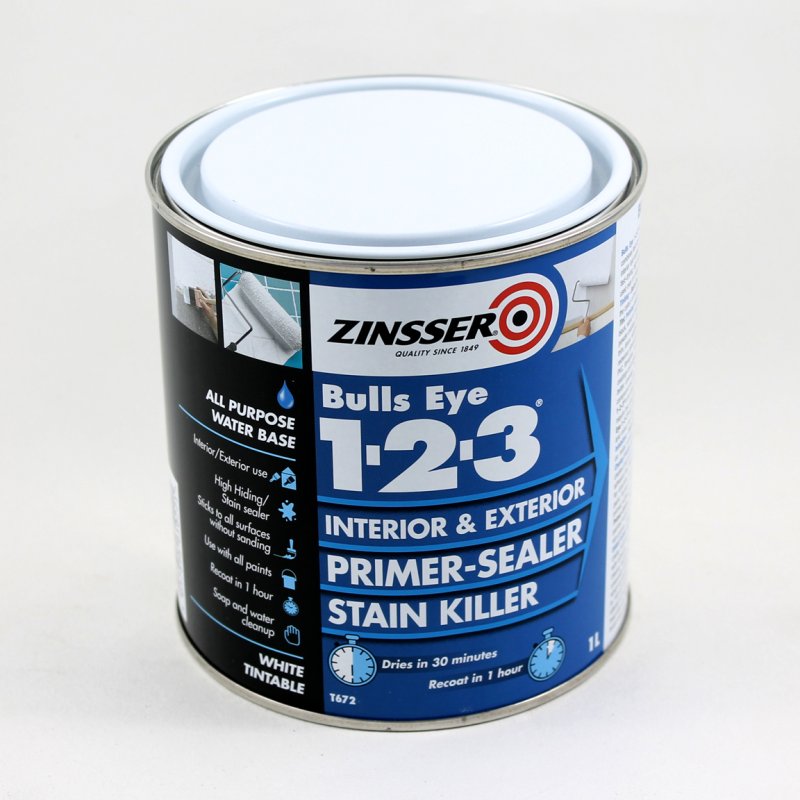 1LT ZINSSER 123 PRIMER SEALER Middlewich